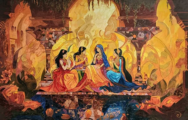 oil painting untitled